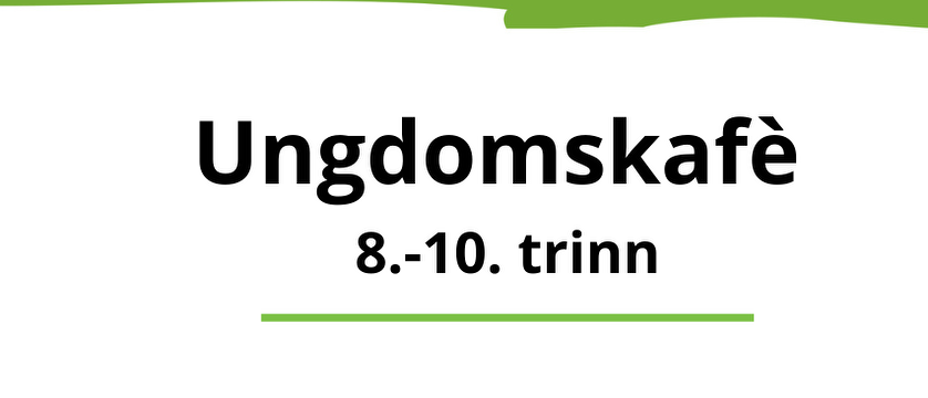 Bilde/illustrasjon for Ungdomskafè for 8.-10.trinn Ungdomskafè for 8.-10.trinn