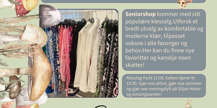 Bilde/illustrasjon for Fredagskafé: SeniorShop Fredagskafé: SeniorShop